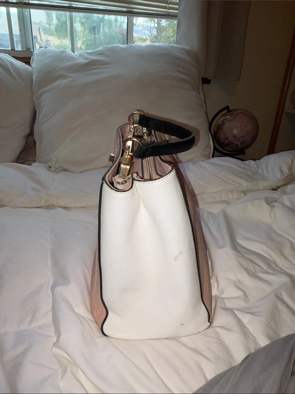 Aldo Women's Blush Pink Top-Handle Satchel
